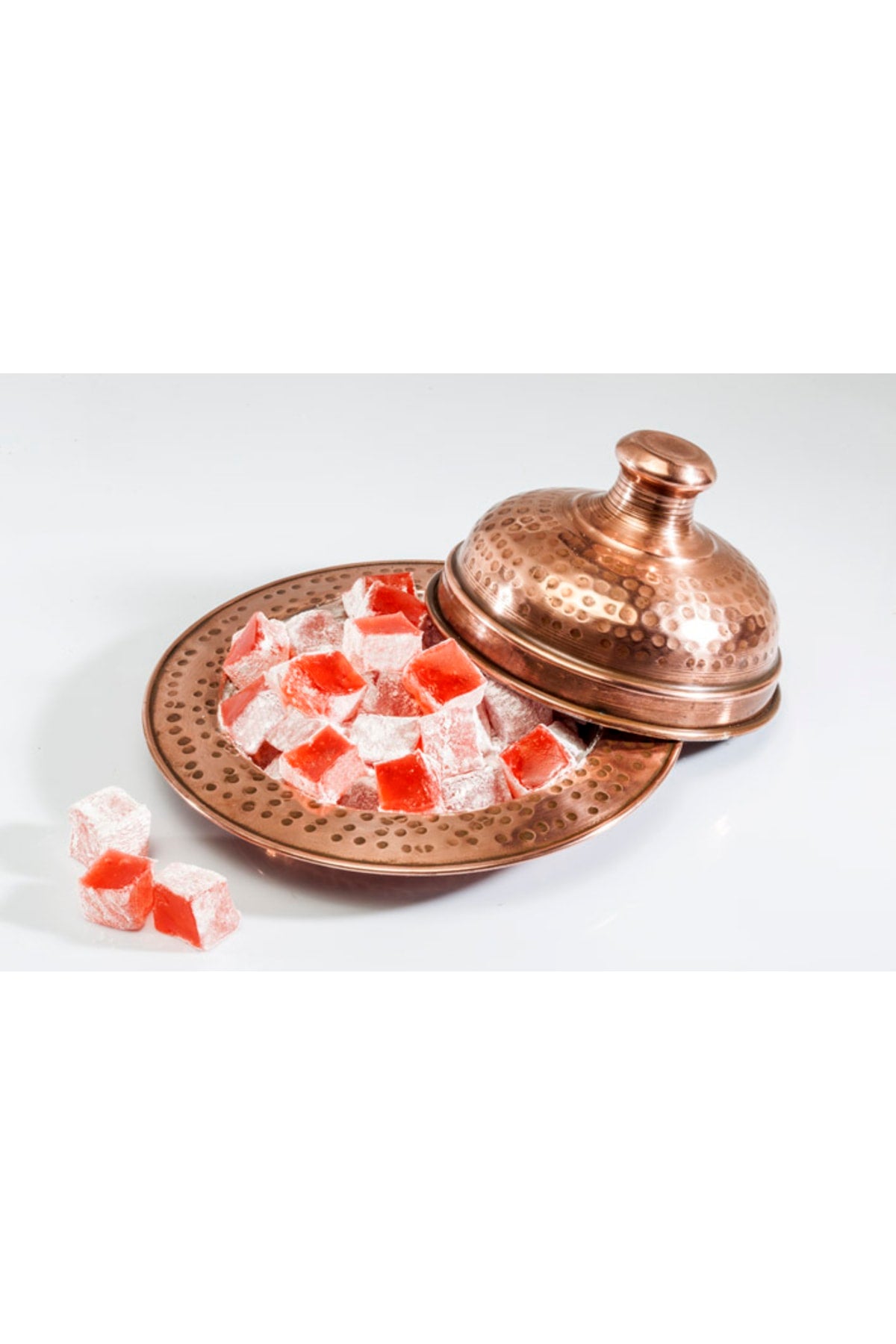 Sekerci caferzade Pomegranate Flavored Turkish Delight 500 g - MALLTURK