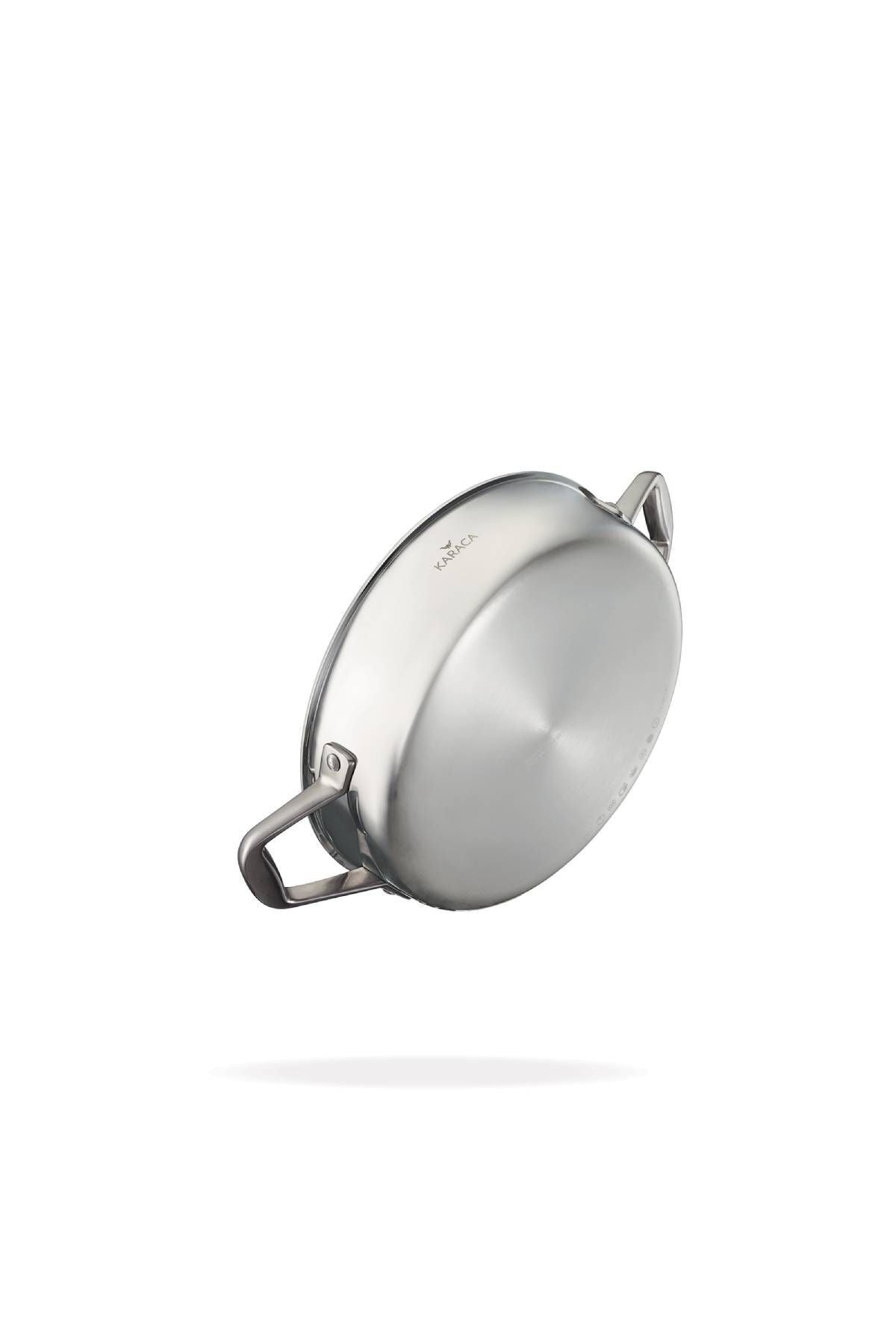Karaca 3ply Powersteel 316+ Induction Compatible Saute Pan - MALLTURK
