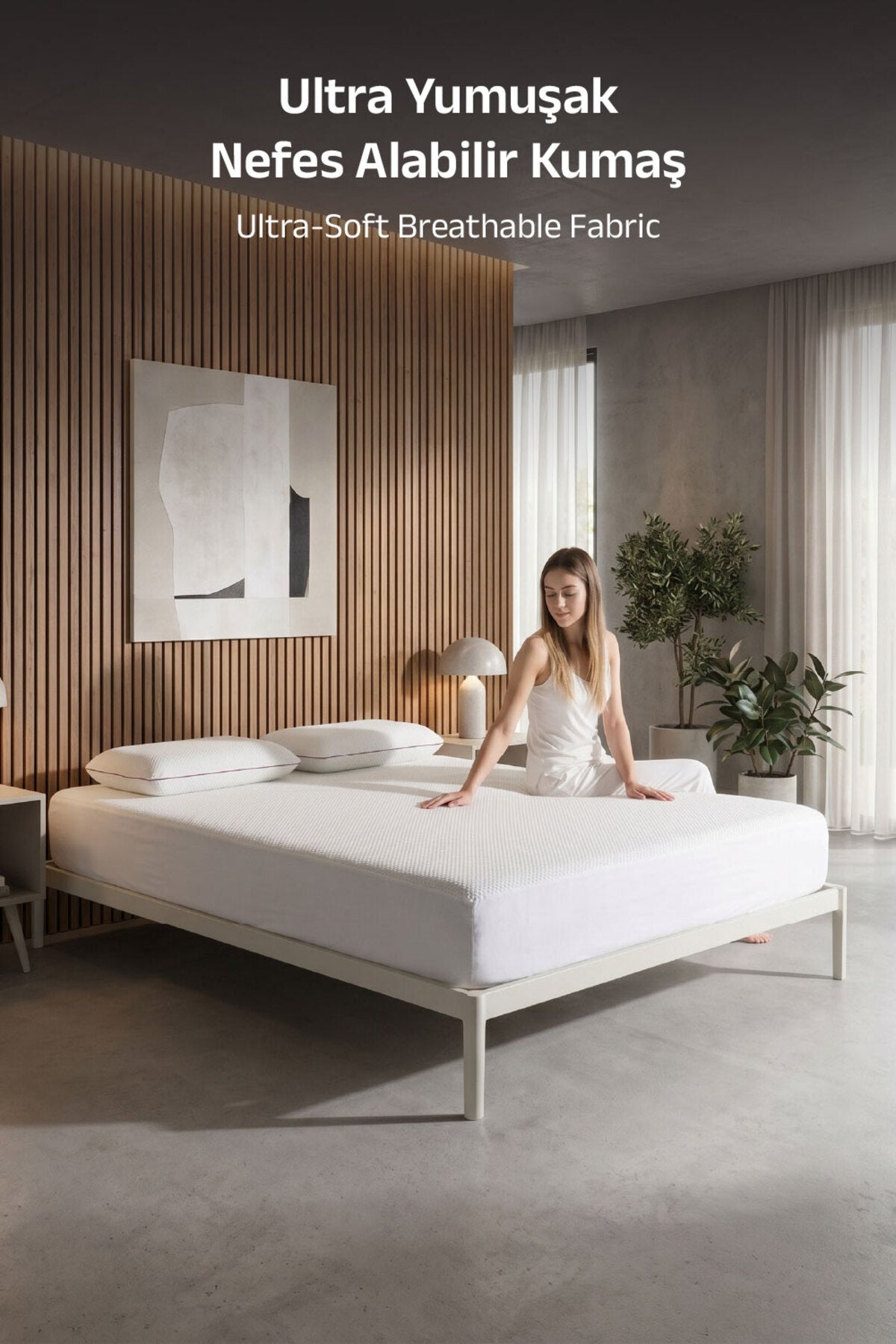 VISCOTEX Ultra Soft Waterproof Fitted Mattress Protector - MALLTURK
