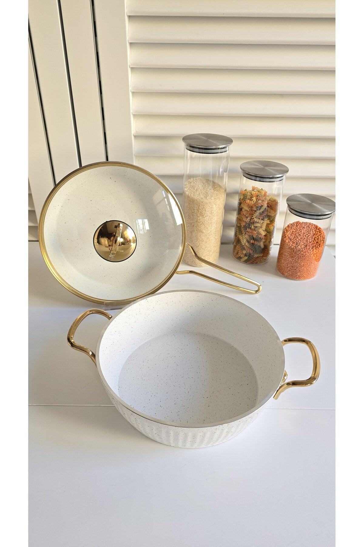 Lines Granite 2li Cookware Set (26 Basik-26 Frying Pan) Serisi