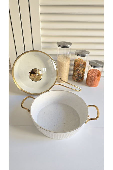 Lines Granite 2li Cookware Set (26 Basik-26 Frying Pan) Serisi