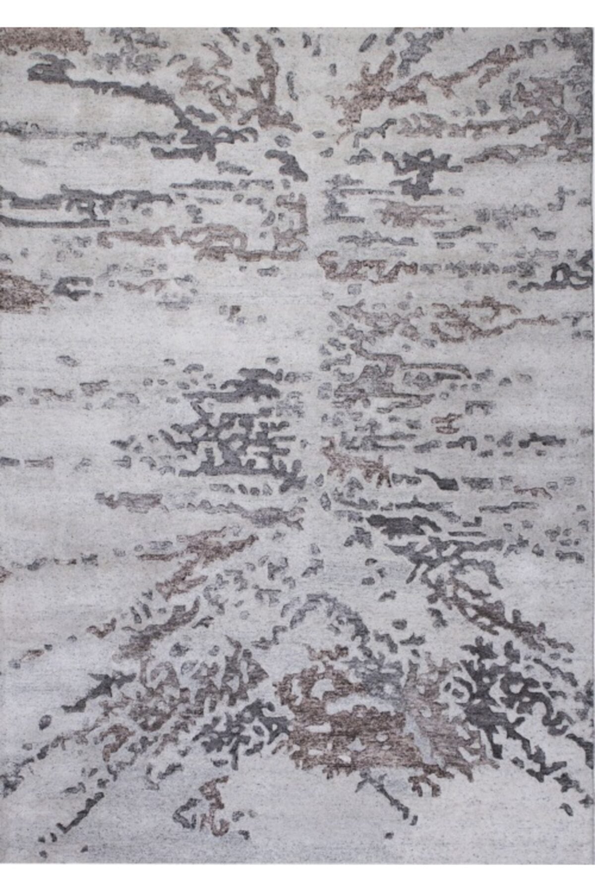 GUR Hali Cream Handwoven Tufted Carpet - MALLTURK