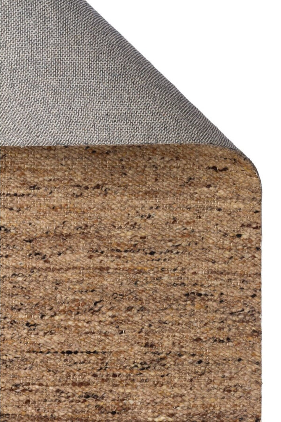 Vog Rug ELSIRA Vizon Hand-Woven %100 New Zealand Wool Natural Textured Modern Scandinavian Living Room Rug