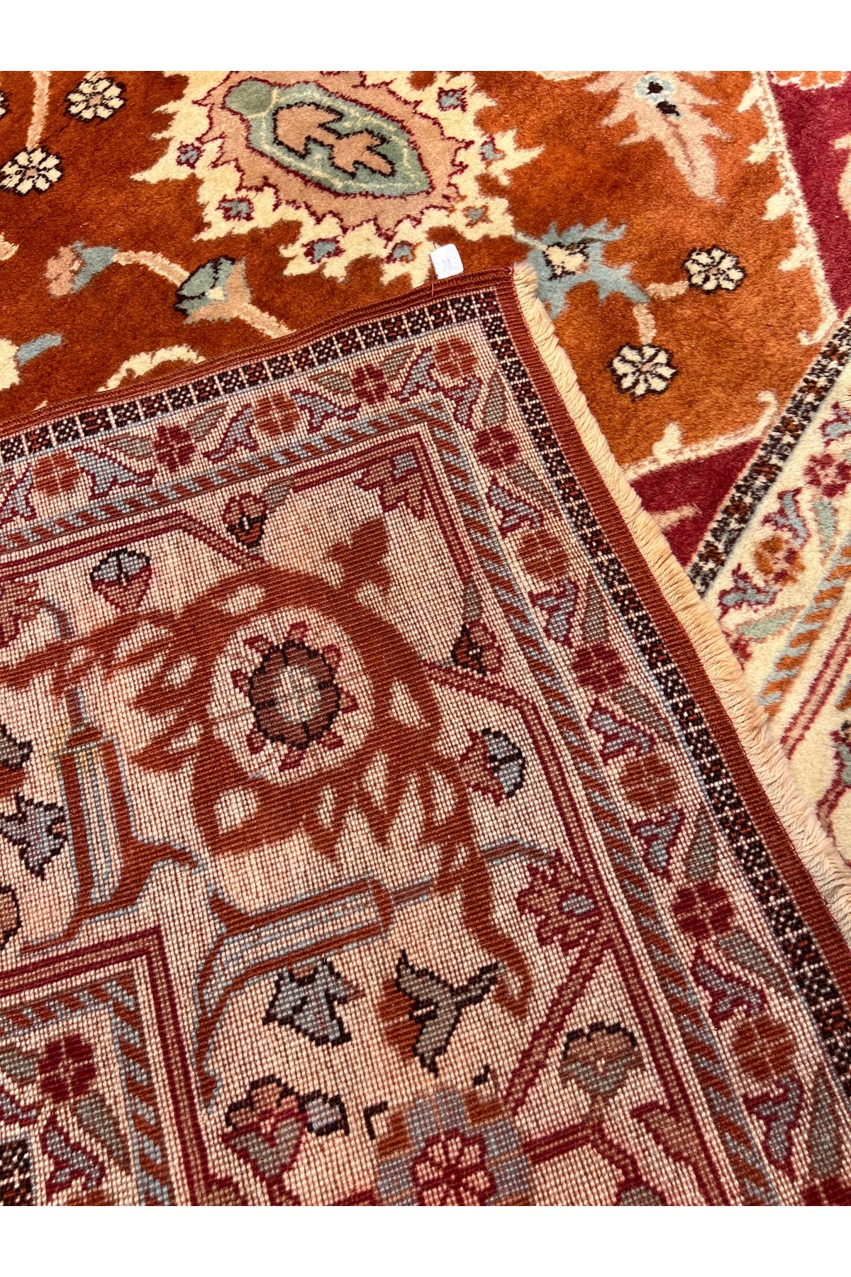 RD RAMAZAN DAG Hand Rug Art Hand-Woven Kula Rug Heriz Design 366x275 - MALLTURK