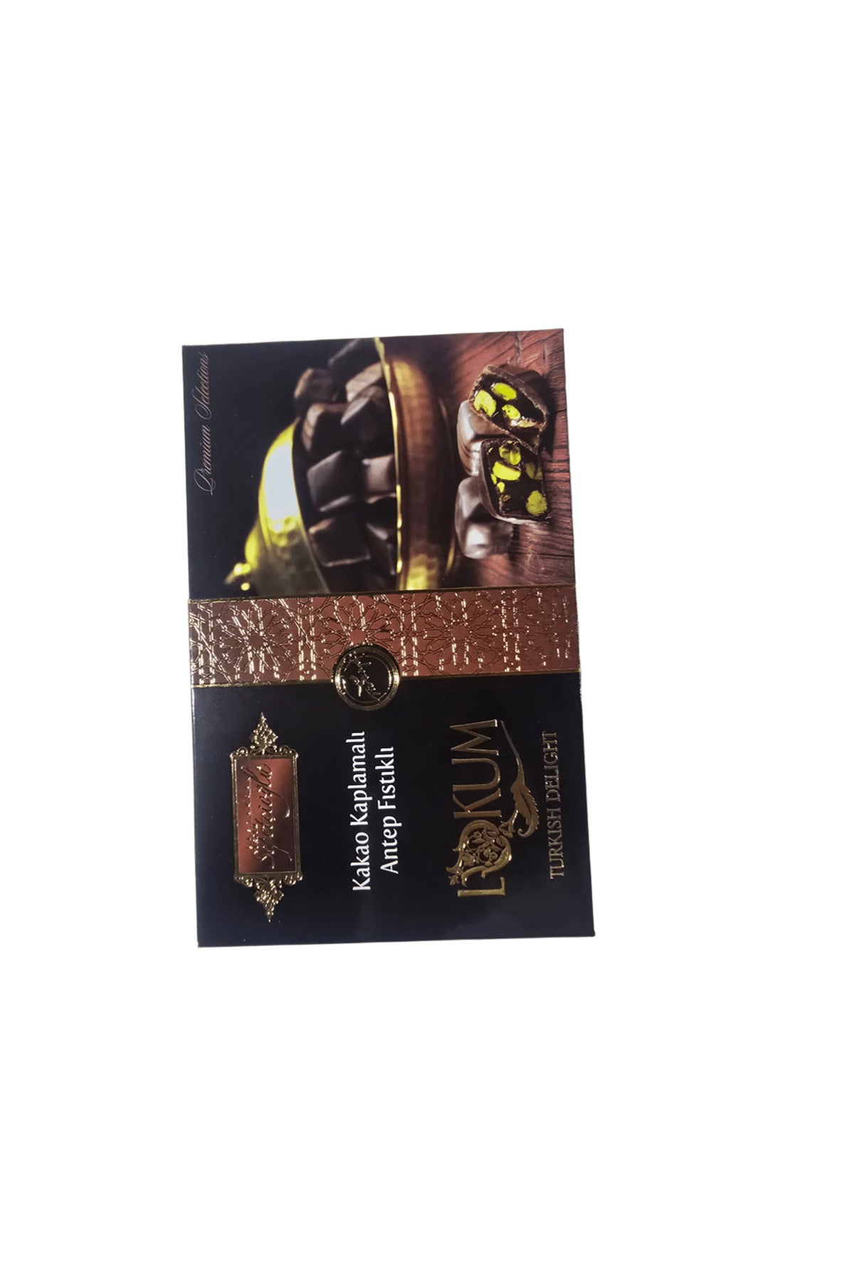 Sepetcioglu sepetcioglu Pistachio Chocolate Coated Turkish Delight - MALLTURK
