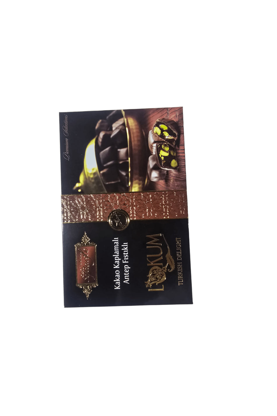 Sepetcioglu sepetcioglu Pistachio Chocolate Coated Turkish Delight - MALLTURK