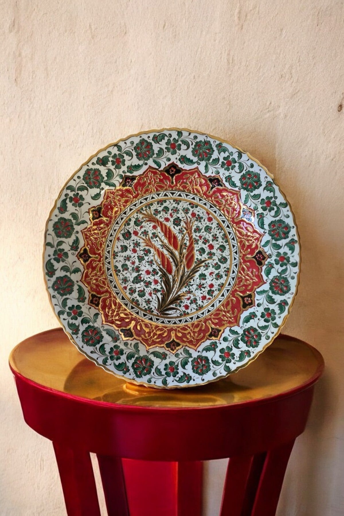 eporselen Ask-i Zer 40 cm Plate - MALLTURK