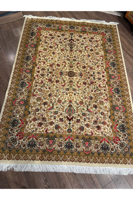 Rustikev Iranian Silk Rug - MALLTURK