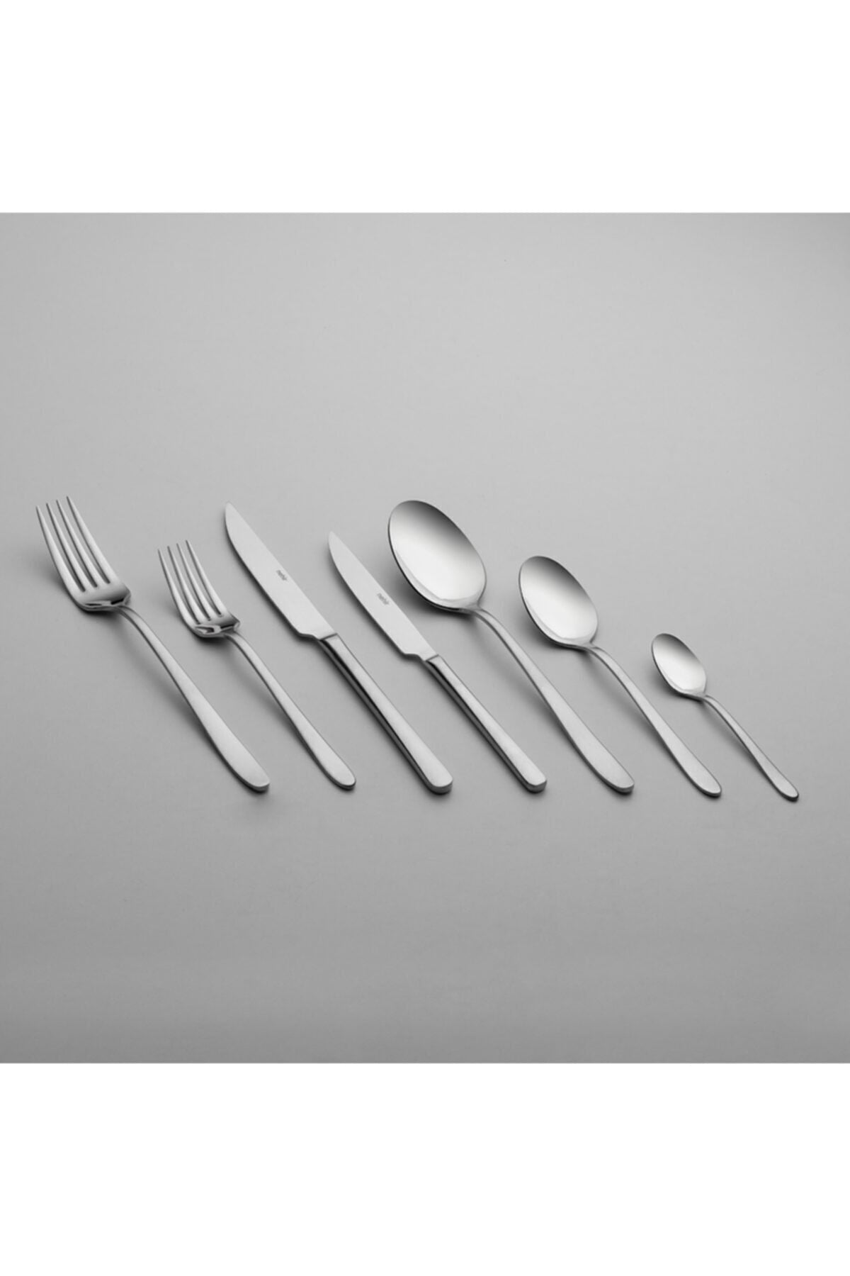 Nehir sultan Plain 89 Piece Flatware Set - MALLTURK