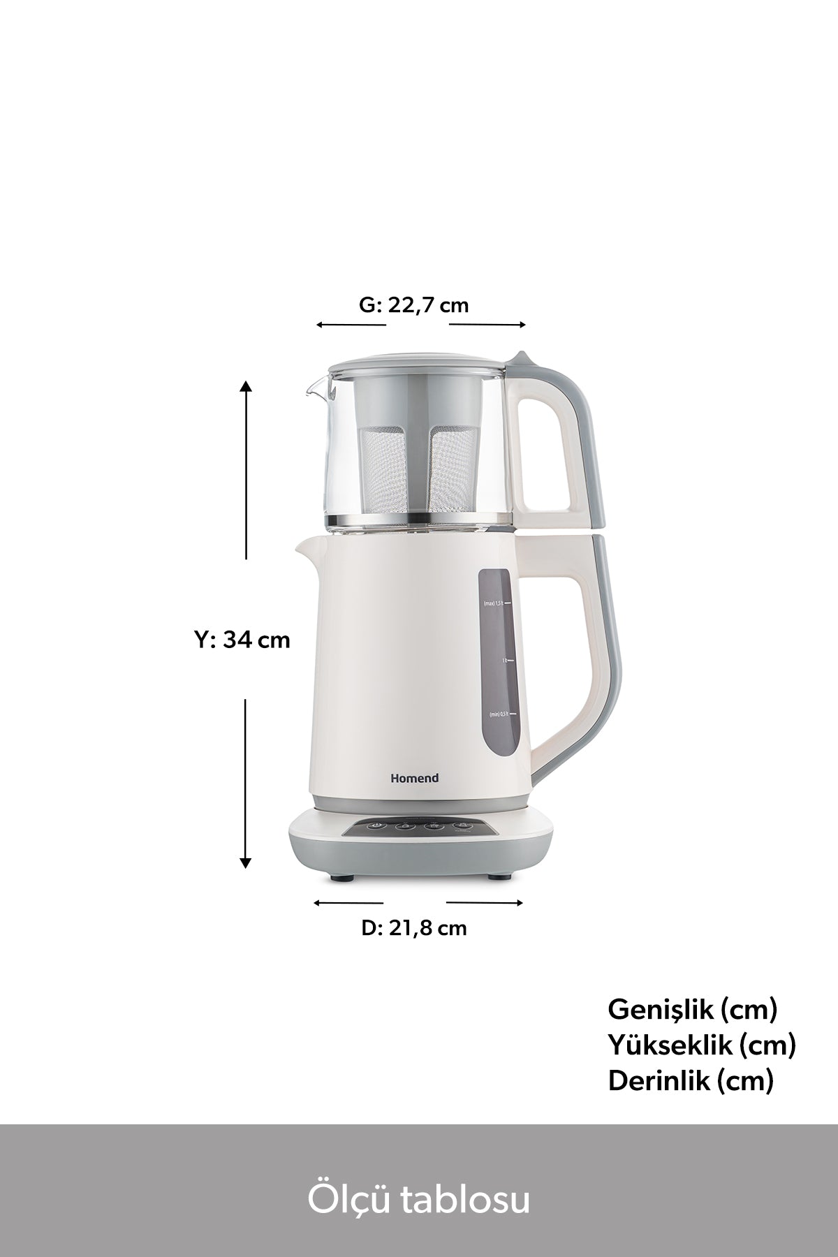 HOMEND Royaltea 1757H Talking Tea Maker - MALLTURK