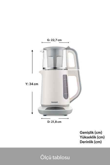 HOMEND Royaltea 1757H Talking Tea Maker - MALLTURK
