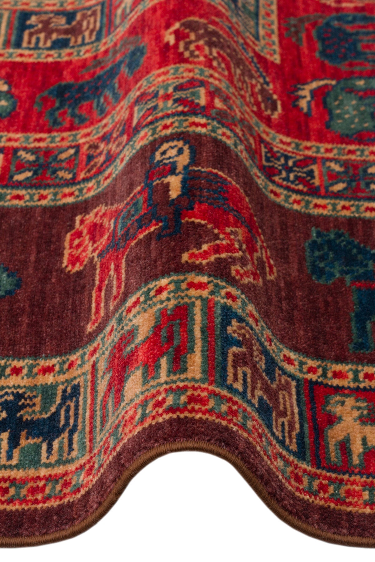 Cool Rug Mardin Brown Hand-Woven Ethnic Bordurlu Anatolian Motif Eski Zamansiz Vintage Salon Living Room Rug