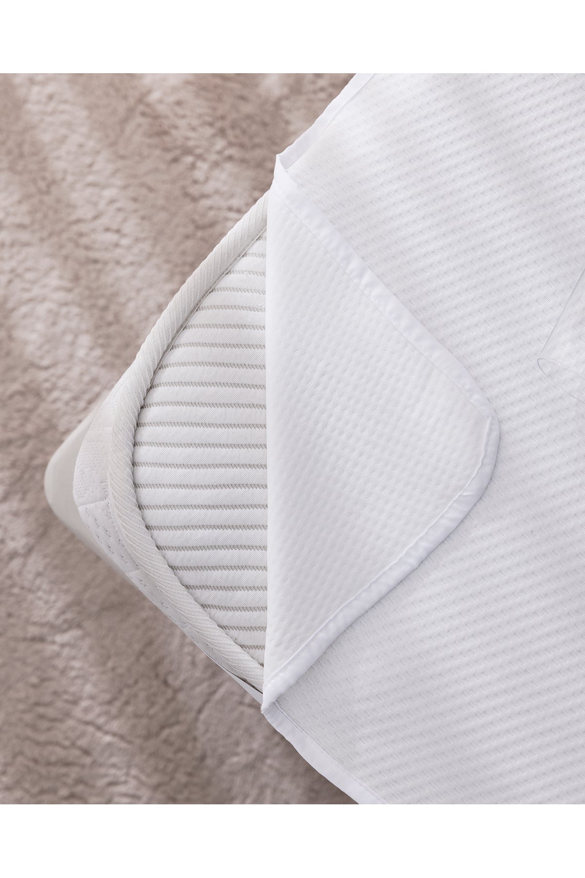 Madame Coco Elodie Waterproof Fitted Mattress Protector - MALLTURK