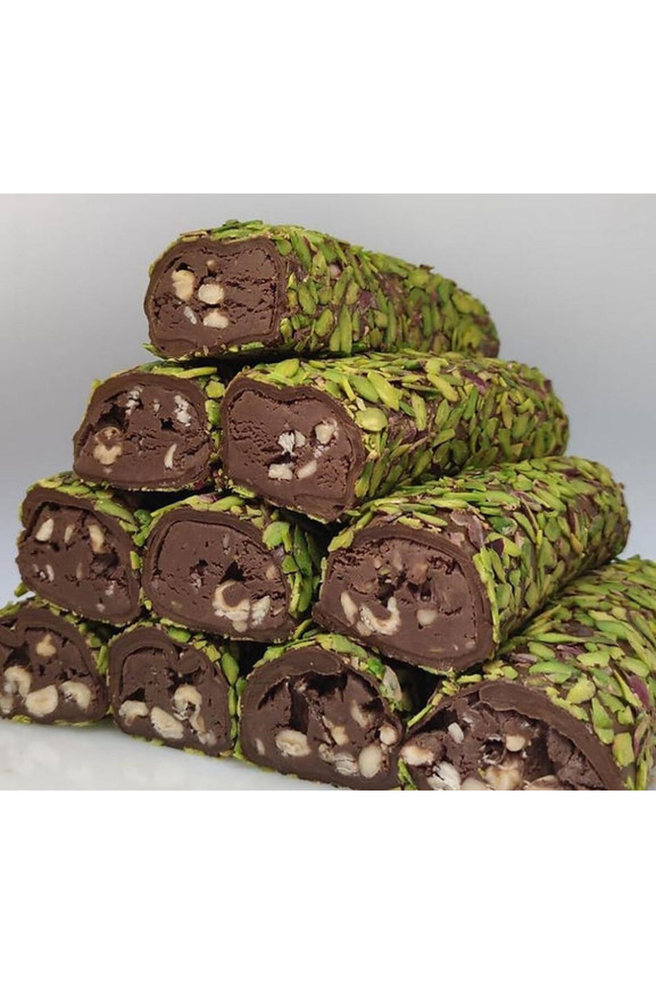 Lok art lok art file Pistachio nutellali Hazelnut Rolled Turkish Delight 500 g - MALLTURK