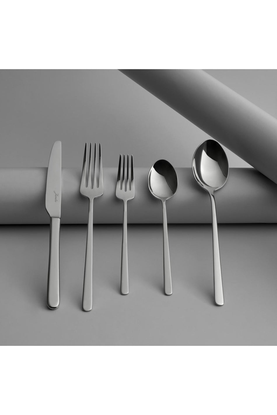 Jumbo 2402 60 Piece 12 Place Setting Flatware Set - MALLTURK