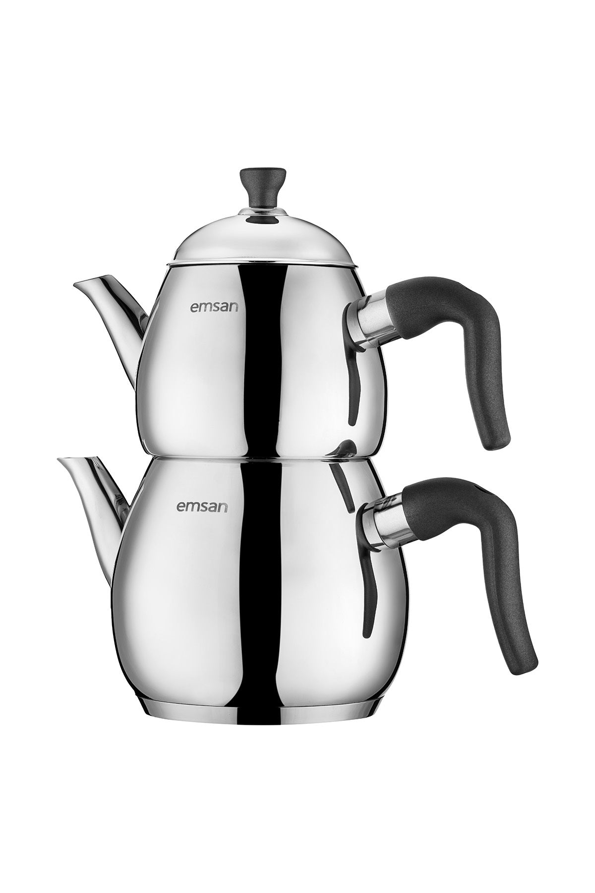 Emsan Duru Midi Teapot Set, Black, 1.0 - 2.0 Lt - MALLTURK