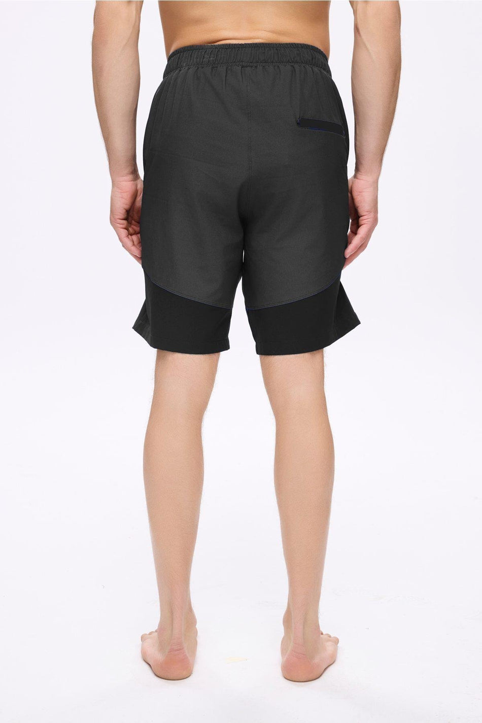 Hasema Sportswear Black Men's Short Pool and Beach Shorts 5031