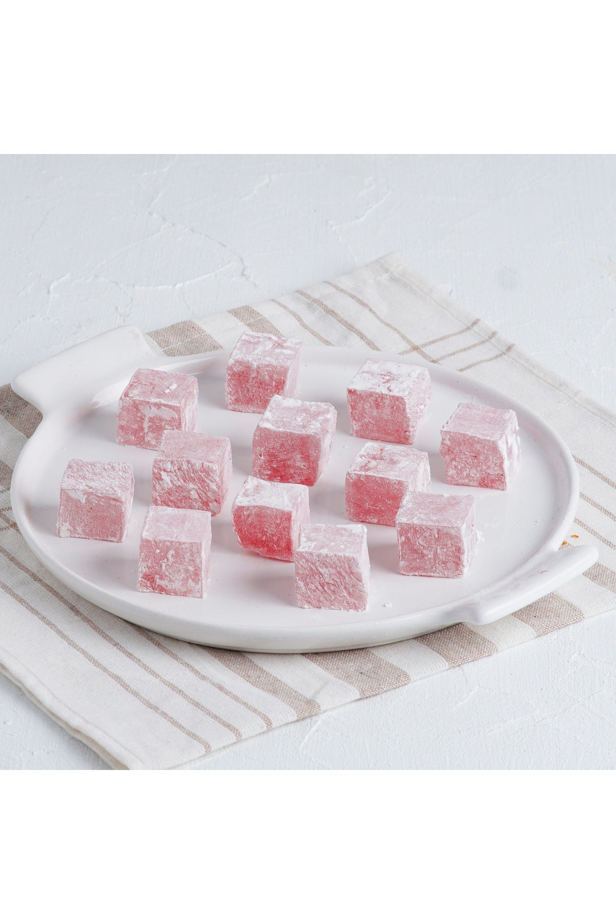 BULUTLAR KURUYEMIS Rose Flavored Turkish Delight kg 500 g - MALLTURK