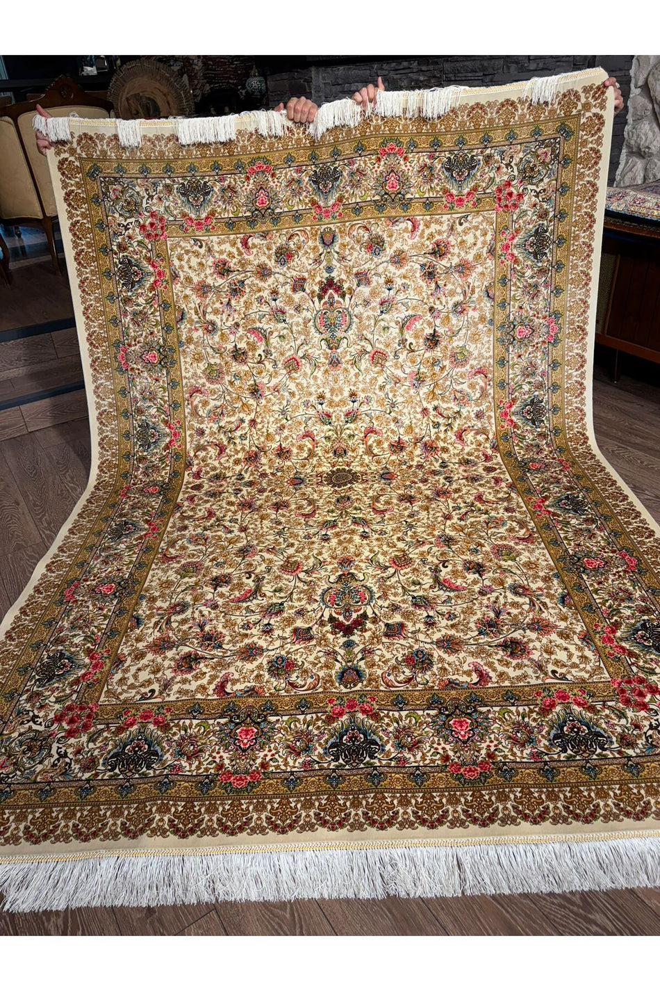 Rustikev Iranian Silk Rug