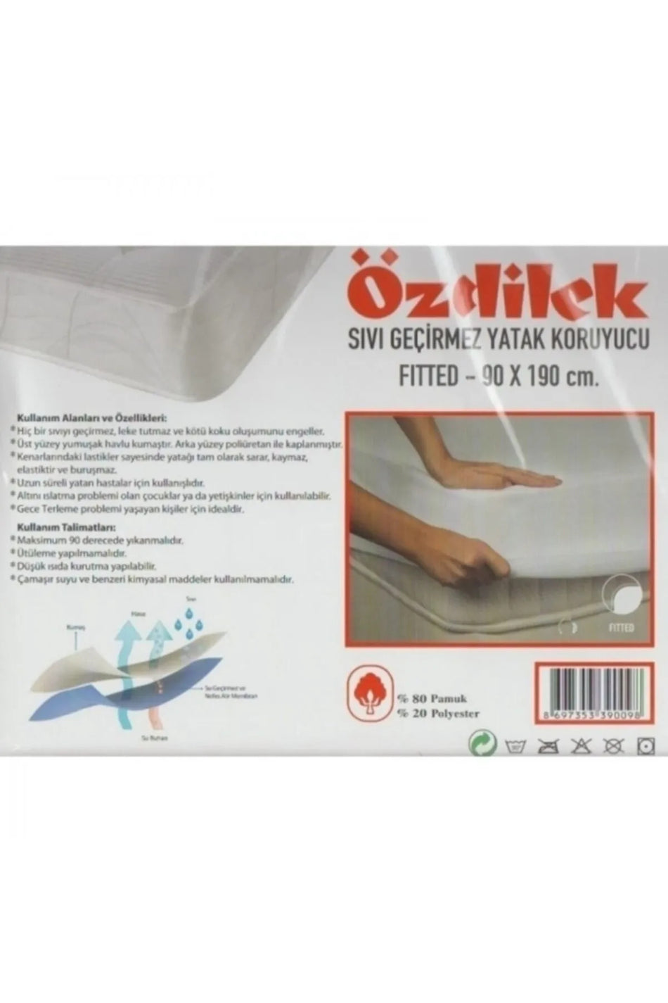 Ozdilek Waterproof Mattress Protector - MALLTURK