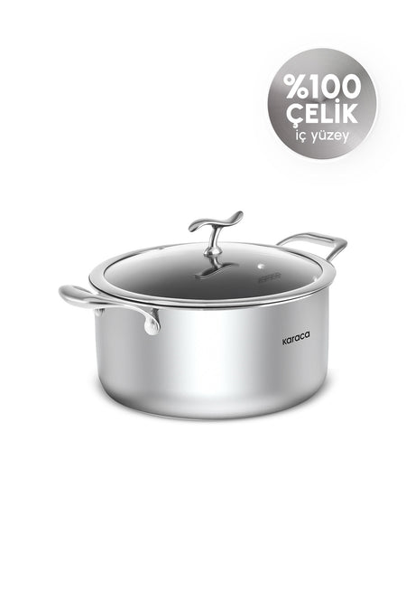 Karaca Plasma 316+ 3Ply Nonstick Pot - MALLTURK
