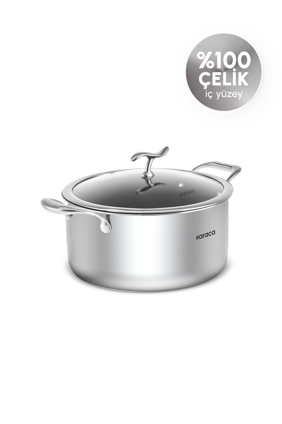 Karaca Plasma 316+ 3Ply Nonstick Pot - MALLTURK