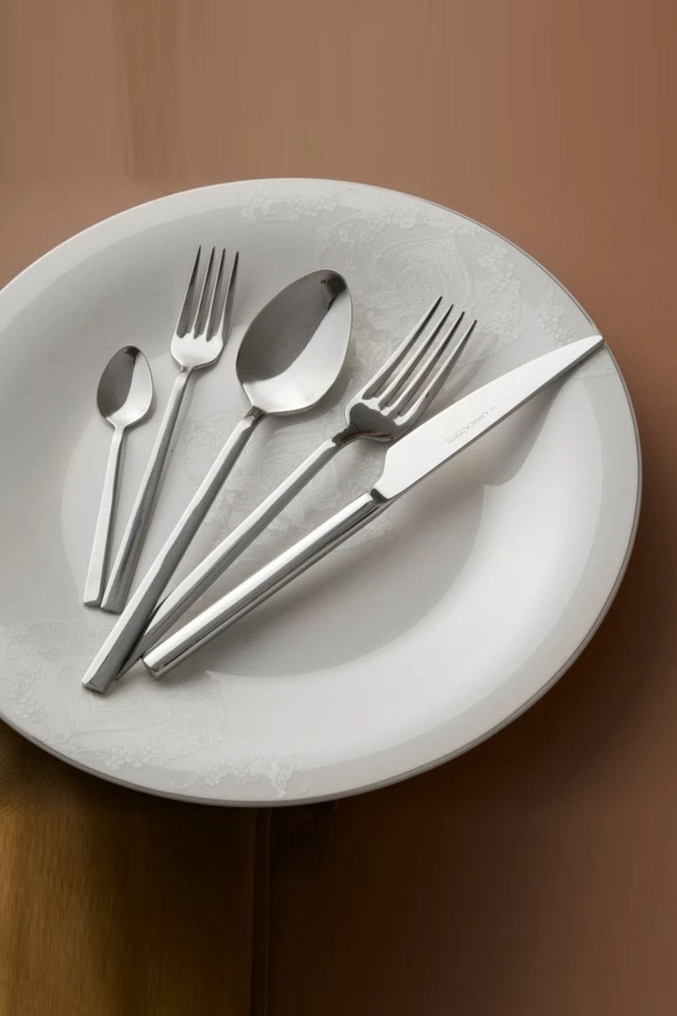 Karaca heron 60 Piece 12 Place Setting Flatware Set - MALLTURK