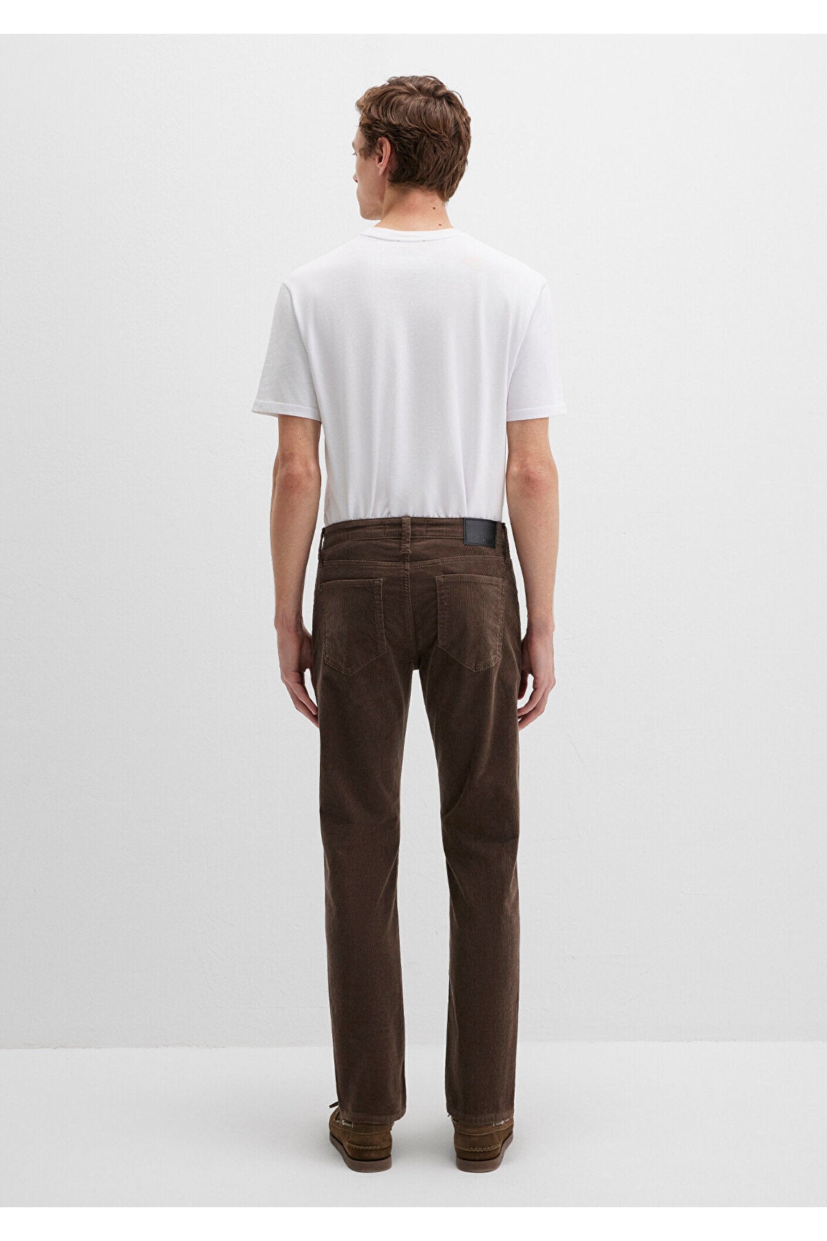 Mavi Marcus Brown Velvet Trousers 0035135666 - MALLTURK