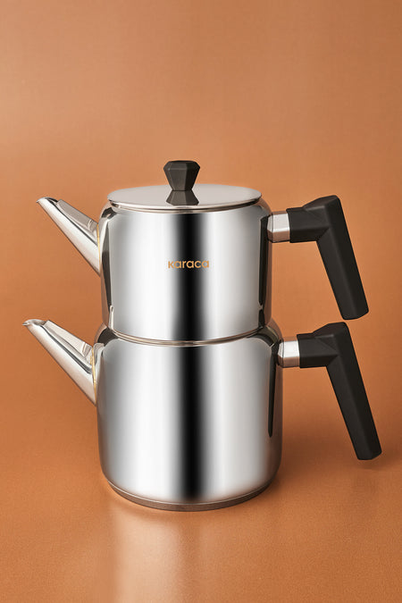 Karaca Yesilova induction Base Midi Teapot Set - MALLTURK