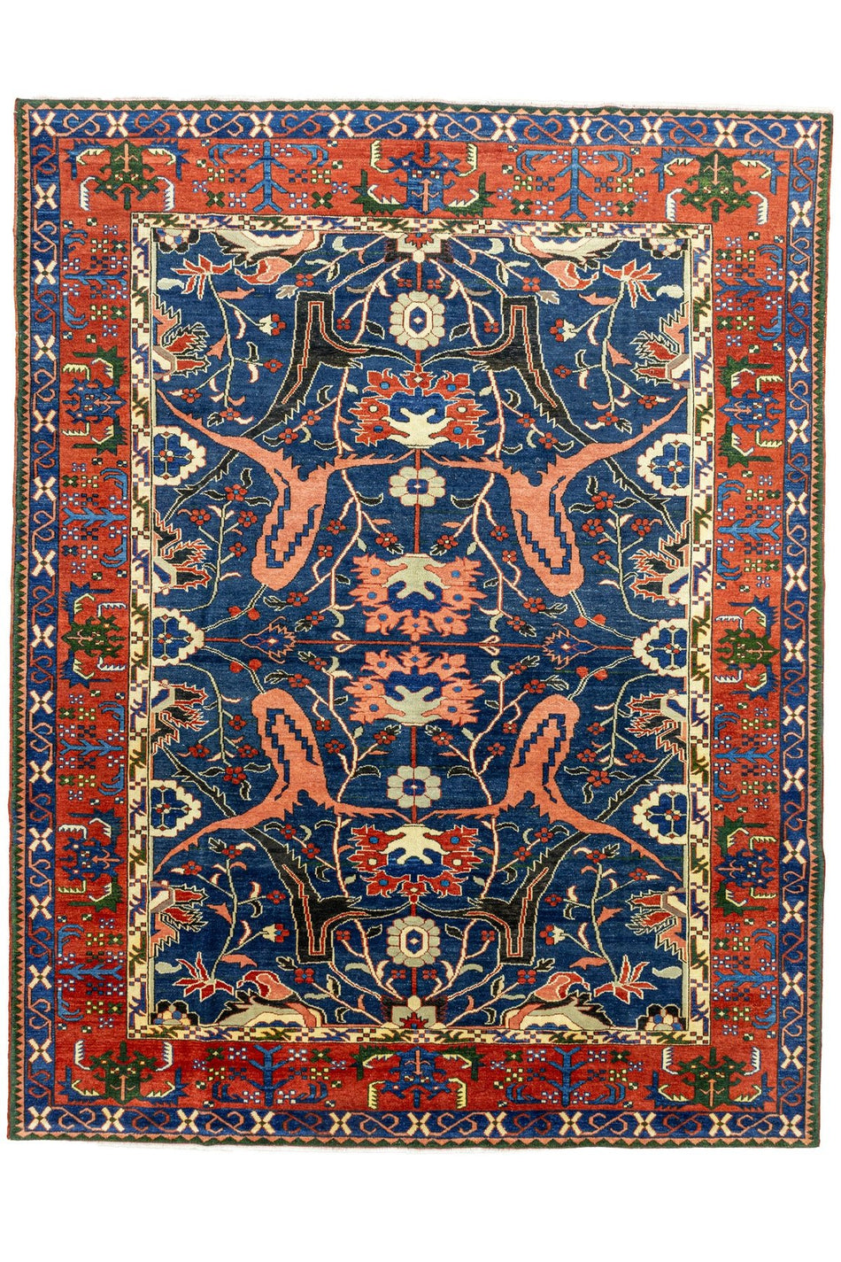 Soho Antiq Kumrali Decorative Azeri Rug 255x329 cm - MALLTURK