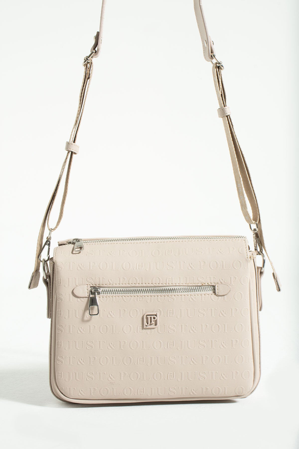 Just Polo Women's Shoulder Bag Color Gray - MALLTURK