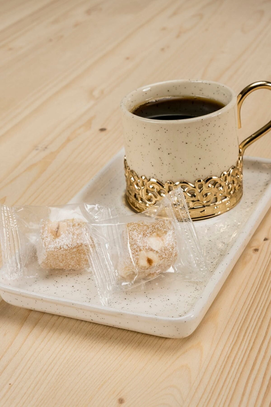 HANEZAN Hazelnut Double Roasted Turkish Delight 1 kg tek tek posetli - MALLTURK