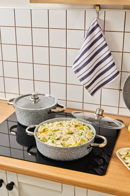 Karaca Biogranit Nare 7 Piece Cookware Set - MALLTURK