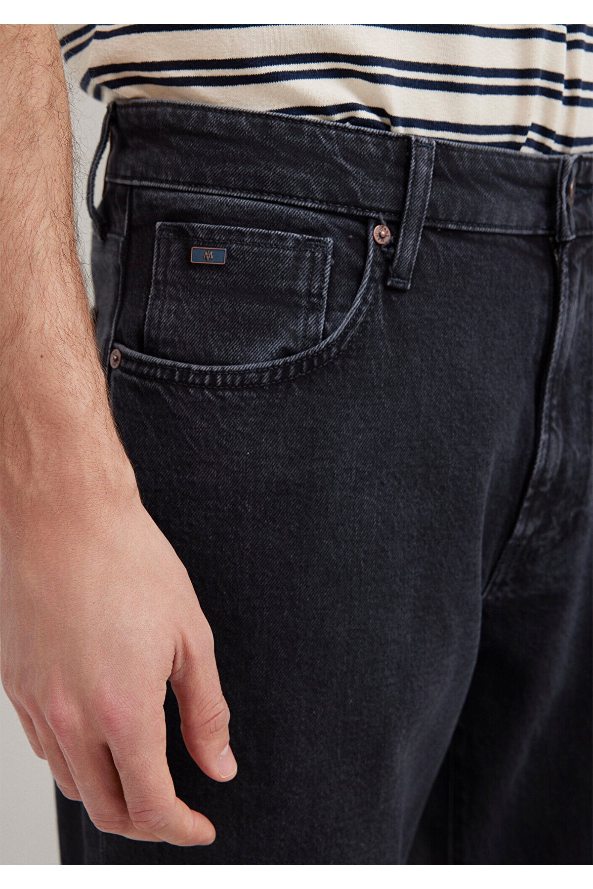 Mavi Marlon Classic Comfort Anthracite Jean Trousers 0019166-90642 - MALLTURK