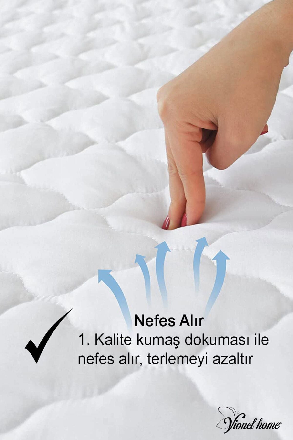 Vionel Home Waterproof Cotton Quilted Mattress Protector - MALLTURK