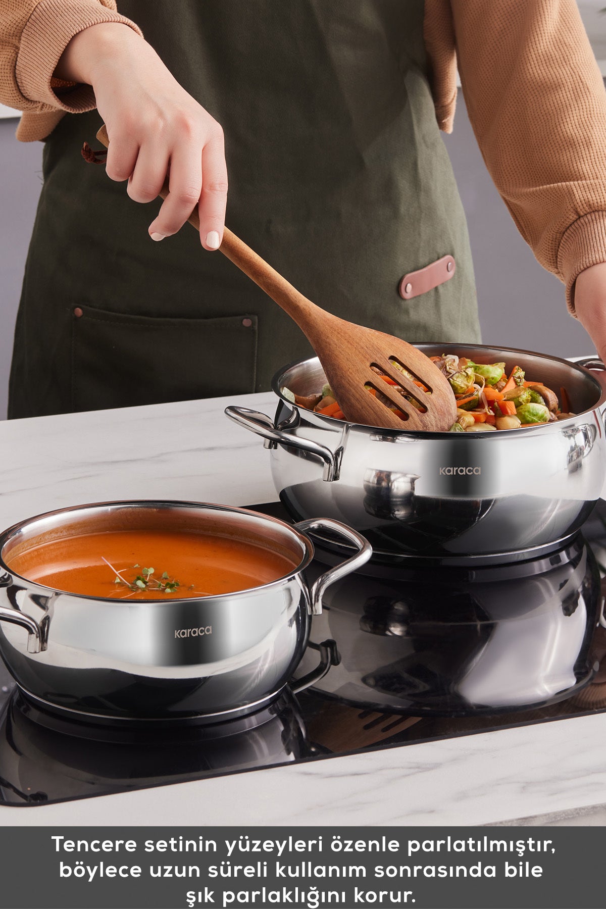 Karaca Emirgan Xl 10 Piece Saklama Kapli Cookware Set