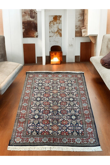 SIRVAN Rug Hand-Woven Hereke Rug - 194x314 - MALLTURK