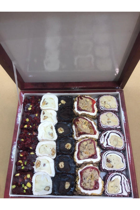 forevers Gift Box kutuda 1 sinif Premium Turkish Delight 1 kg - MALLTURK