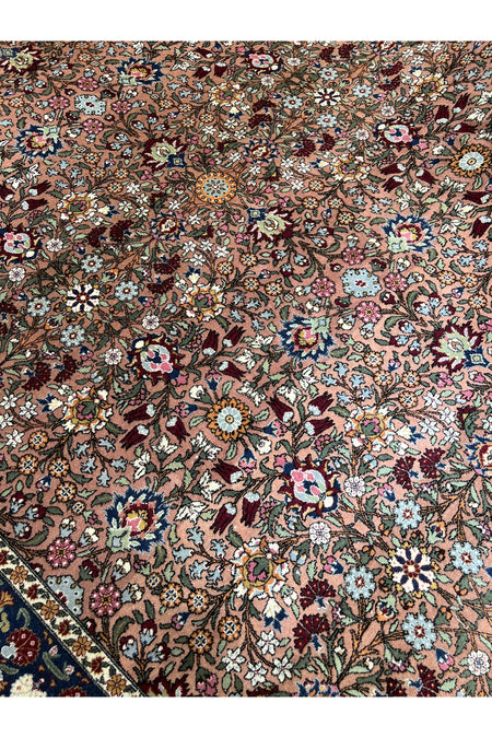 RD RAMAZAN DAG Hand Rug Art Hand-Woven Hereke Rug Lalezar Design Premium Quality Size 240x196 - MALLTURK