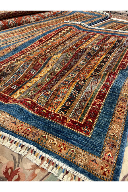 RD RAMAZAN DAG Hand Rug Art Hand-Woven Afghan Sirvan Sal Pattern Design 204x1.51