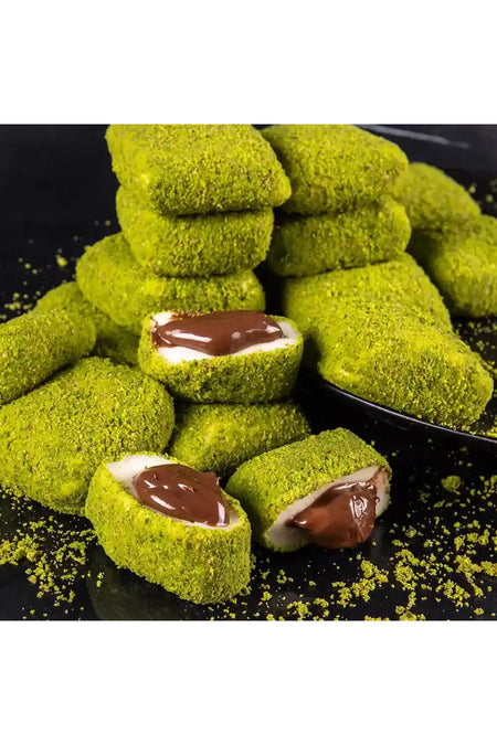 Pirsefa Pistachio Chocolate bohca Turkish Delight 400 g kutu - MALLTURK