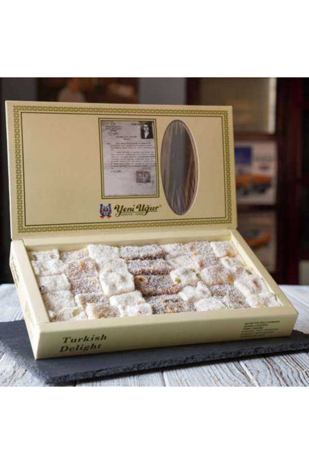 Yeni Ugur Assorted Turkish Delight Sultan Turkish Delight Hazelnut Turkish Delight Cut Carrot Confection 1 kg - MALLTURK