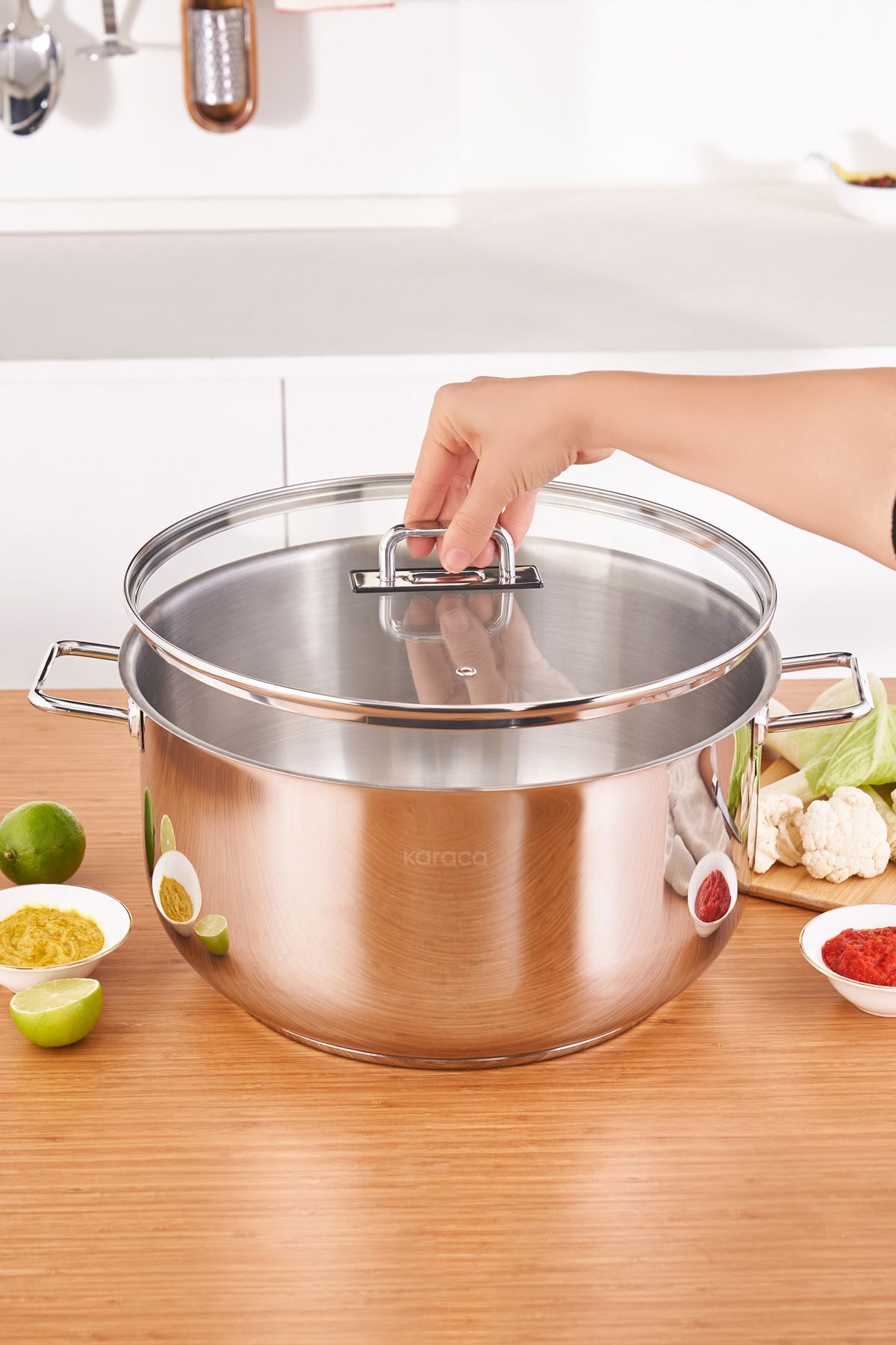 Karaca Grace Induction Compatible Pot - MALLTURK