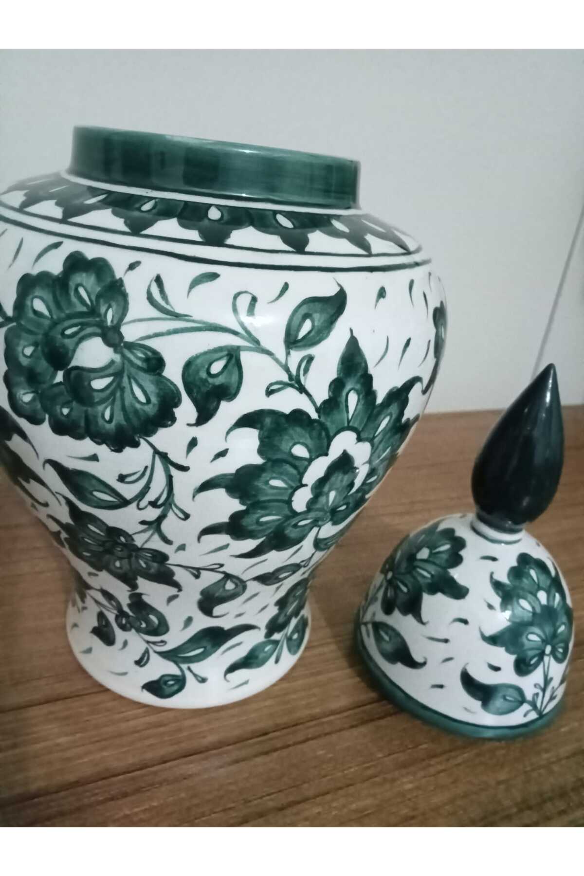 Sema Cini handmade ceramic Shahkup vase - MALLTURK