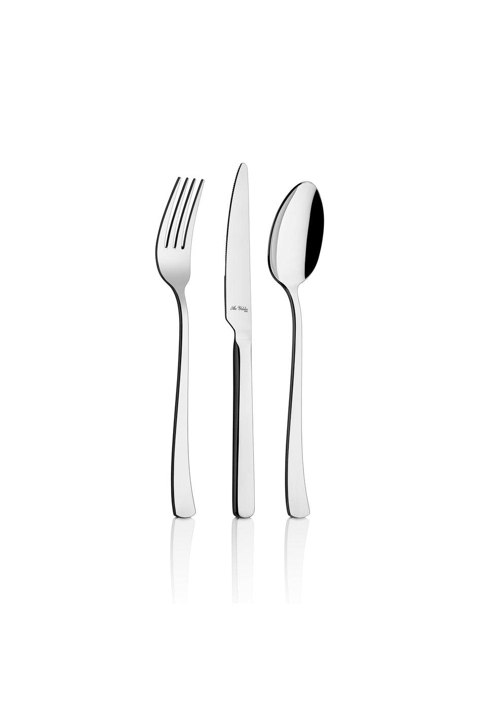 Aryildiz nisan 89 Piece 12 Place Setting Flatware Set - MALLTURK