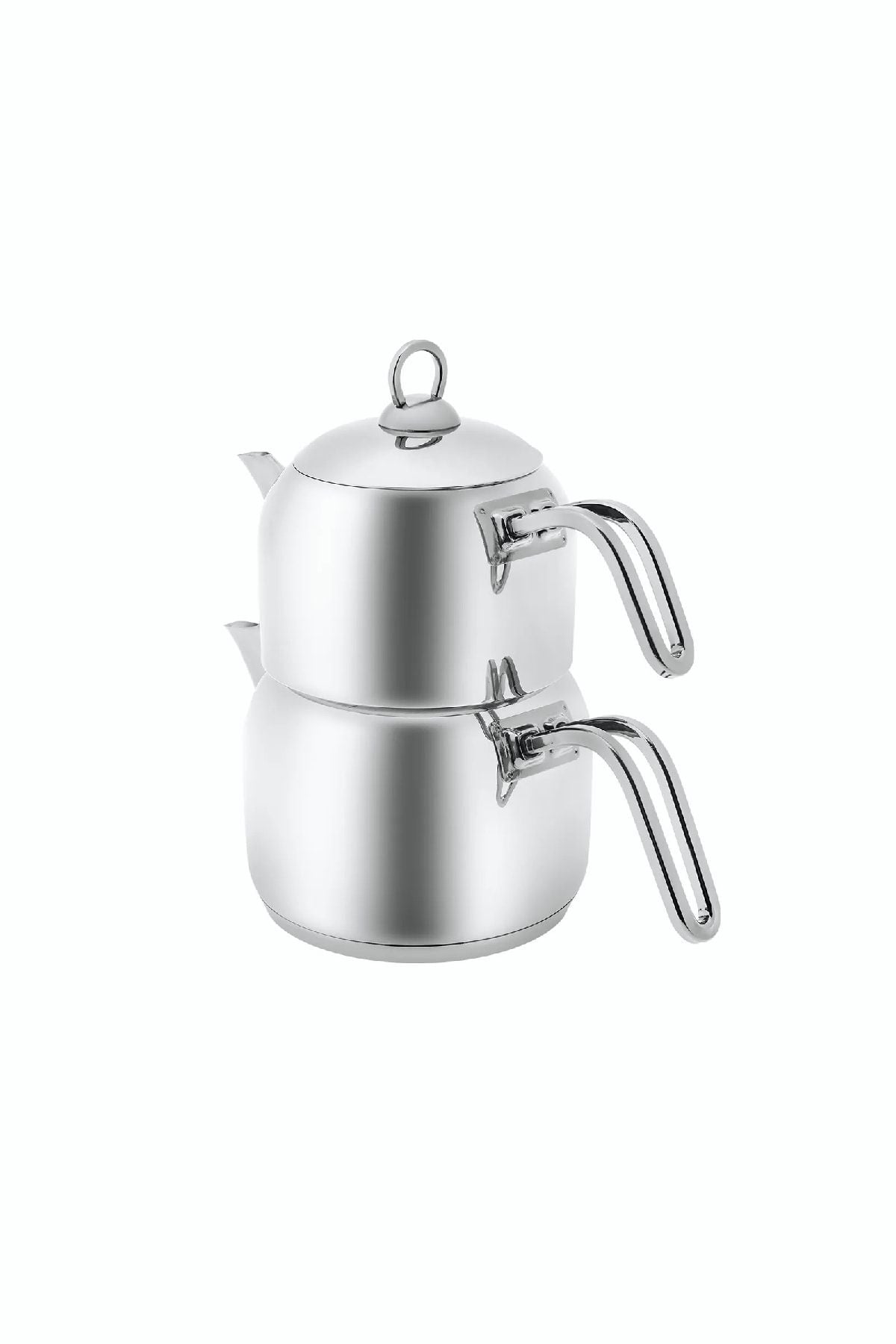 Karaca Urban induction Base Stainless Steel Midi Size Teapot Set - MALLTURK