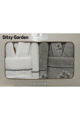 Ozdilek DITSY GARDEN Family Bathrobe Set - MALLTURK