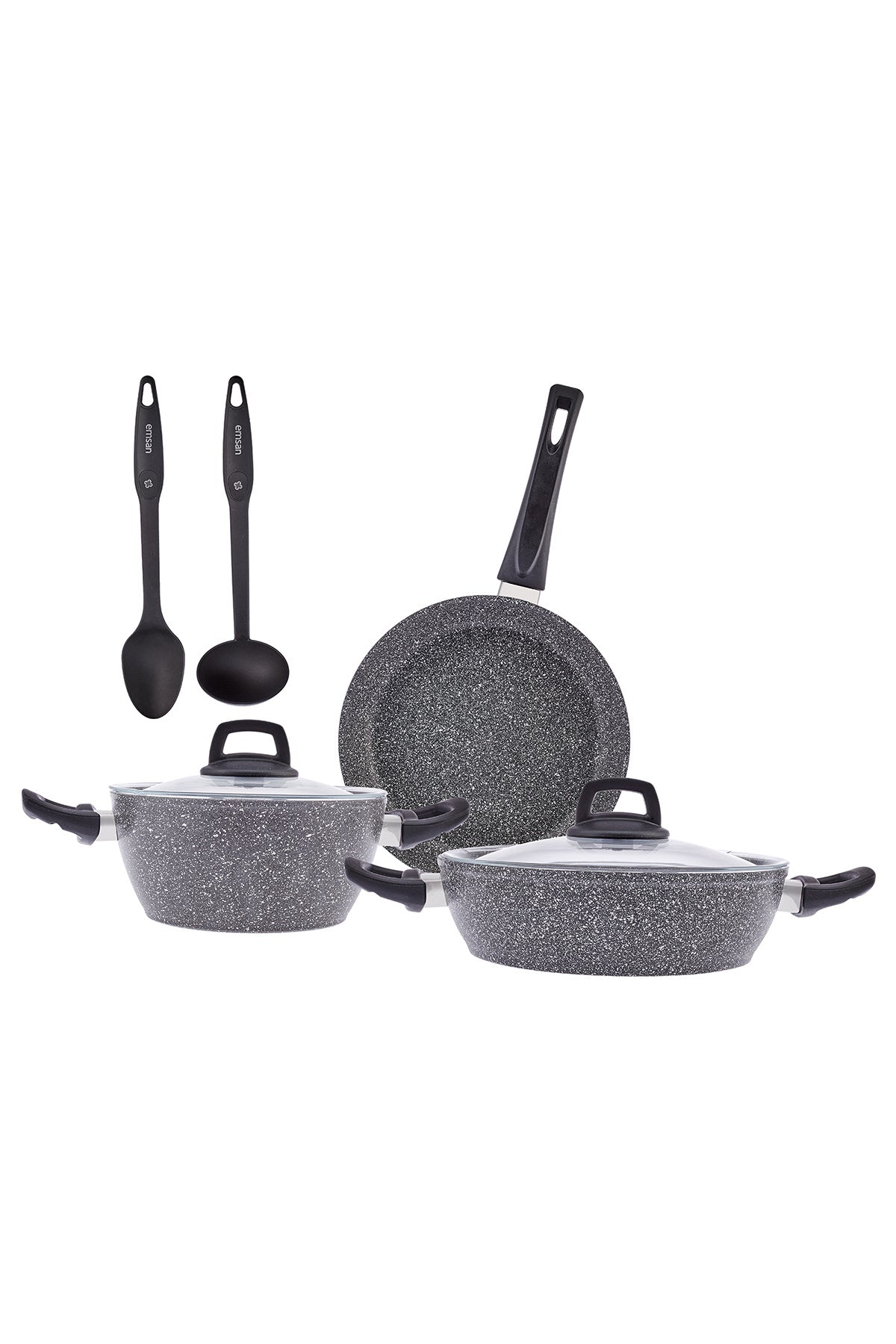 Emsan Luna 7 Piece Cookware Set - MALLTURK