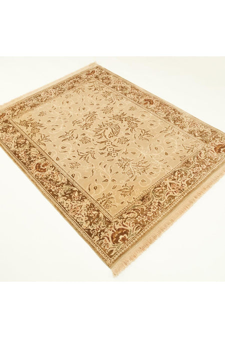 Halicizade Harem Serisi Usak Pattern Hand-Woven Rug - MALLTURK