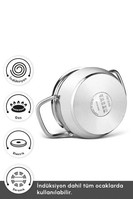 Karaca Emirgan Xl 10 Piece Saklama Kapli Cookware Set